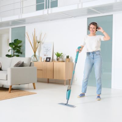 Balai Serpillère, Tobeelec Balai Lave Sol avec Vaporisateur, Spray Mop