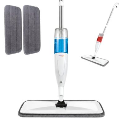 Balai serpillière pulvérisateur avec réservoir 300 ml et 2 mops