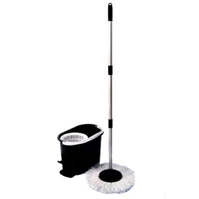 Seau essoreur easy mop | recharge | Lave et séche le sol | Disque rotatif