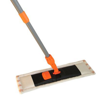 Lot De 2 Balai Microfibre Avec 3 Serpillères Réutilisables Balai Plat De Nettoyage Peut Nettoyer Rapidement Les Sols Et Les Carreaux Avec Buse 85586889