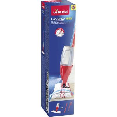 Balai vaporisateur 1.2.Spray Max Box - Vileda - Fonction spray nettoyage (rapide & sans seau)