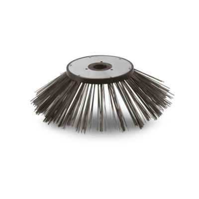 Balais latéraux abrasifs Karcher 69056190, poils en acier, usage extérieur, lot.