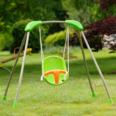 Balançoire bébé métal 1,2 m TATOU- 1 enfant