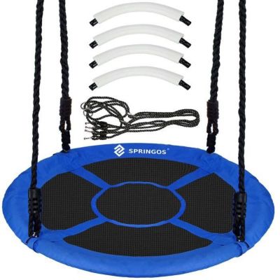 Balançoire nid d'oiseau - SPRINGOS - 110 cm - Charge 150 kg - Extérieur - Mixte