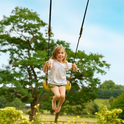 Balançoire pour portique TP CLASSIQUE en plastique H190-250cm moutarde