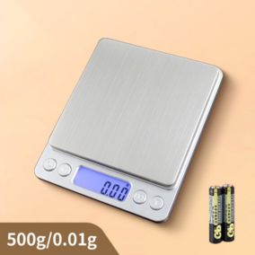 Balance alimentaire de très grande taille 500/0.01g type de batterie balance de cuisine numérique balance de précision électroniqu