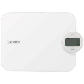 Balance de cuisine electronique 5kg - 1g blanc Terraillon 14750