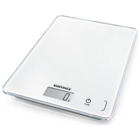 Balance de cuisine électronique 5kg - 1g blanche Soehnle 0861501