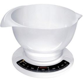 Balance de cuisine mécanique 5kg - 50g avec bol Soehnle 65054