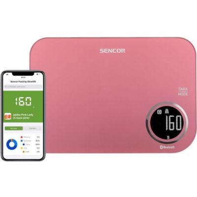 Balance de cuisine Sencor SKS 7074RD rouge précision 1 g capacité 5 kg