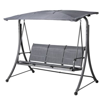 Balancelle Cuzco pour jardin 3 places design élégant