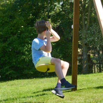 Balançoire corde avec disque en bois pour portiques H.1.95/2.35 M – SOULET