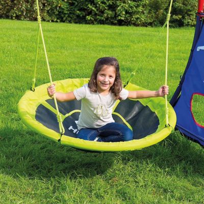 Balançoire Nid D’oiseau HAAGO – 110 Cm, Jusqu’à 180 Kg, Pour 3 Enfants