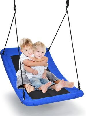 Balancoire Nid Oiseau pour Enfants Balancoire arbre Incurvee avec Corde Reglable Chaise Suspendue Incurvee