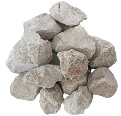 Balaste blanc calcaire 30/70 en sac de 25 KG