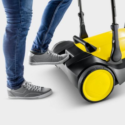 Balayeuse mécanique Karcher S6 Twin + bac de déchets et brosses inclus