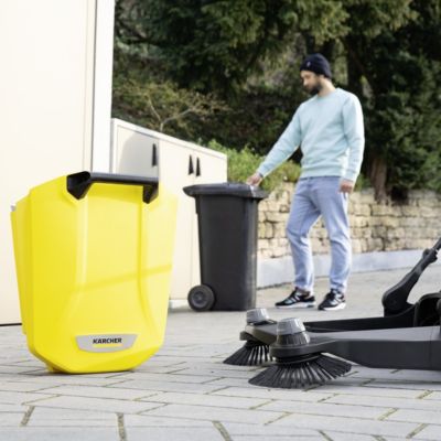 Balayeuse mécanique Karcher S6 Twin + bac de déchets et brosses inclus