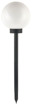 Balise à piquer extérieure LED intégrée solaire Kimberley 0.02W IP44 GoodHome noir