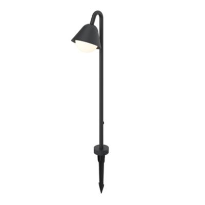 Balise extérieure Denar LED intégrée 700lm IP44 GoodHome gris anthracite