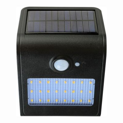 Balise LED solaire SIRIUS-1 IP44 4000K avec détecteur PIR