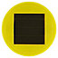 Balise solaire à piquer jaune H.36,5 cm IP44