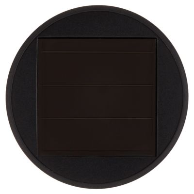 Balise solaire à piquer LED noir H.28 cm IP44