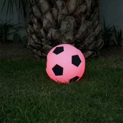 Ballon Football Lumineux LED Racetex Taille 5 | Étanche Glow Dans Le Noir + Accessoires - Fun Nuit & Jour