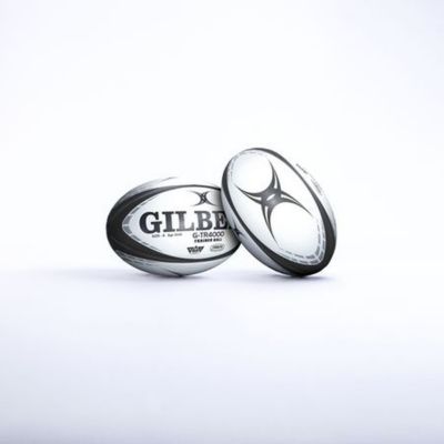 Ballon de rugby - GILBERT - G-TR4000 - Taille 4 - Noir