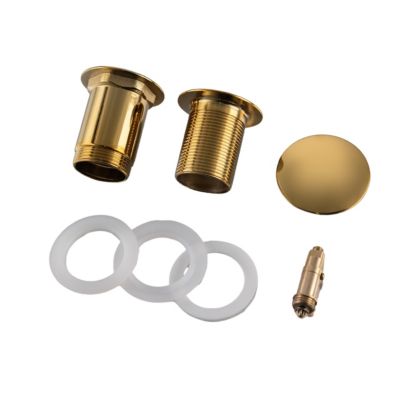 Balneo Bonde clic-clac sans trop-plein, pour lavabo, finition gold, laiton