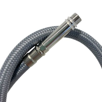 Balneo Flexible de raccordement pour robinet 3/8 x M10 40 cm tuyau PEX gris durable