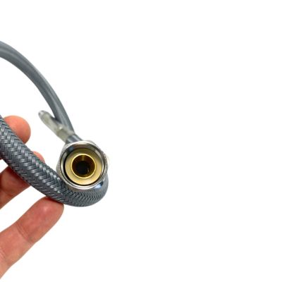 Balneo Flexible de raccordement pour robinet 3/8 x M10 40 cm tuyau PEX gris durable