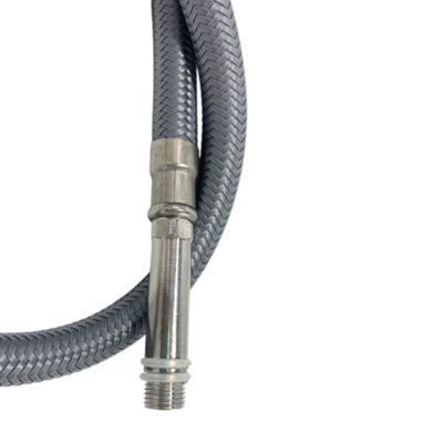 Balneo Flexible de raccordement pour robinet 3/8 x M10 40 cm tuyau PEX gris durable
