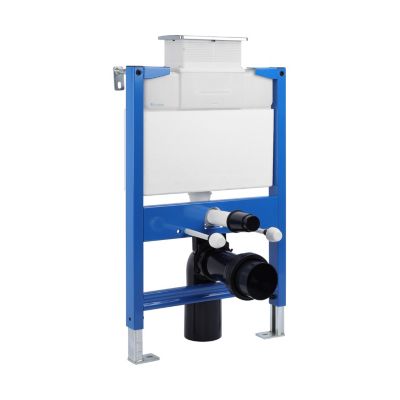 BALNEO - pack bâti-support encastré low + cuvette WC LUNA tornado - ensemble pour toilette