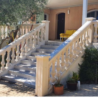BALUSTRES BETON B72 - Lot de 49 pièces - Dimensions : L 72 x l 14.5cm