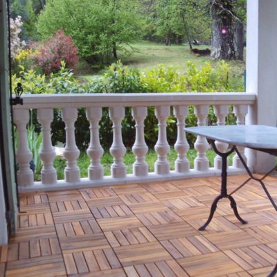 BALUSTRES BETON B72 - Lot de 49 pièces - Dimensions : L 72 x l 14.5cm