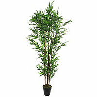 Bambou artificiel en pot vert ø60 x h.180 cm