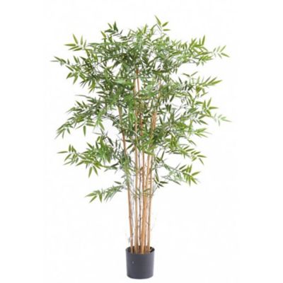 Bambou Japanese artificiel h.150 cm avec pot décoratif