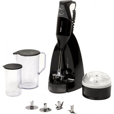 Bamix - Mixeur plongeant MX 100239 - 250 W - mini hachoir 0 2 L - récipient 1 L