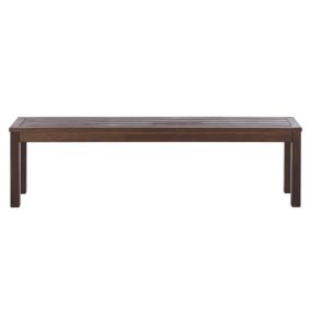 Banc Bois 160 cm Bois foncé TUSCANIA