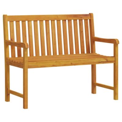Banc de jardin 110 cm Bois d'acacia solide vidaXL