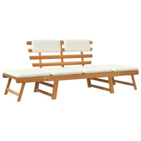 Banc de jardin 190 meuble de bois Helloshop26