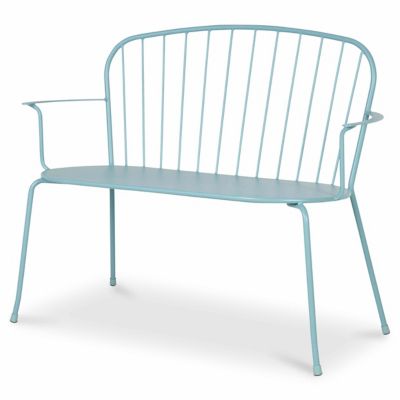 Banc De Jardin En Metal Gloria Vert Phenix Castorama