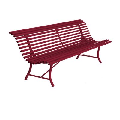 Banc De Jardin En Metal Louisiane Piment Castorama