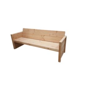 Banc de jardin - kit à assembler - 140Lx63Dx72H Cm Wood4you