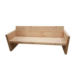 Banc de jardin - kit à assembler - 175Lx63Dx72H Cm Wood4you