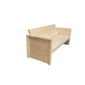 Banc de jardin - kit à assembler - 175Lx63Dx72H Cm Wood4you