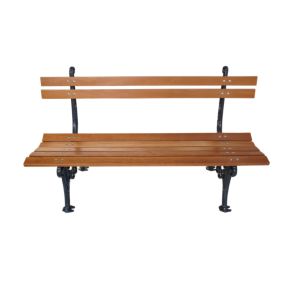 Banc de jardin Lorraine gris 7016 H. 84cm X L. 150cm, Dommartin