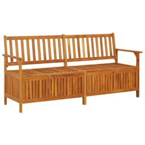 Banc de jardin meuble de patio bois Helloshop26