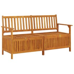 Banc de jardin meuble de patio bois Helloshop26