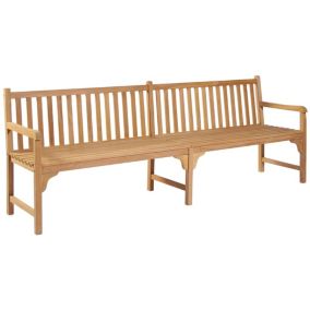 Banc de jardin meuble de patio bois Helloshop26